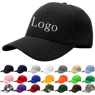 Low Moq Oem Logo Buckle Structured Hip Hop La 5/6 Panel Men Women Plain Gorras Blank Embroidered Dad Custom Baseball Cap Hat